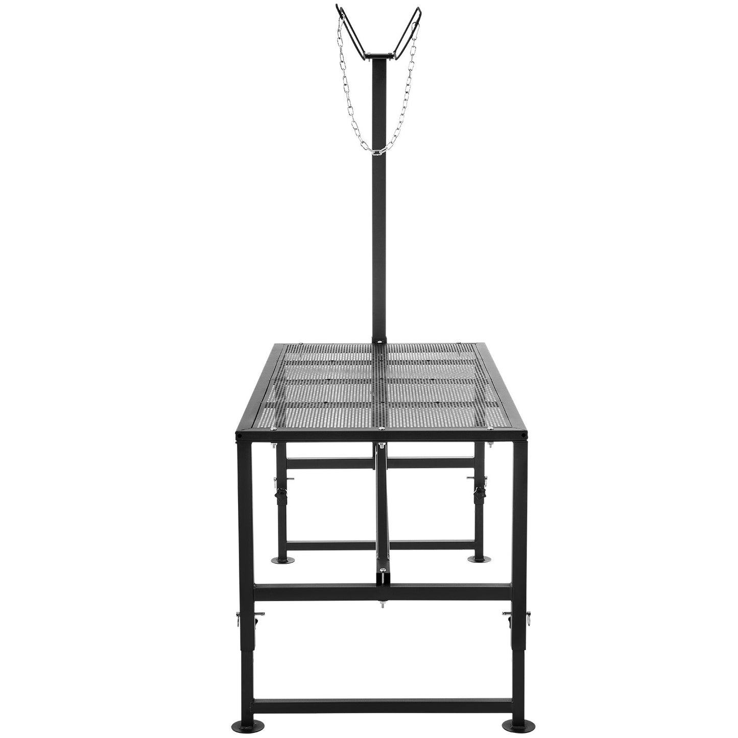 Viehstand Ziegentrimmstand 21"-33" Höhe 47x23 in Tischplatte Schwarz