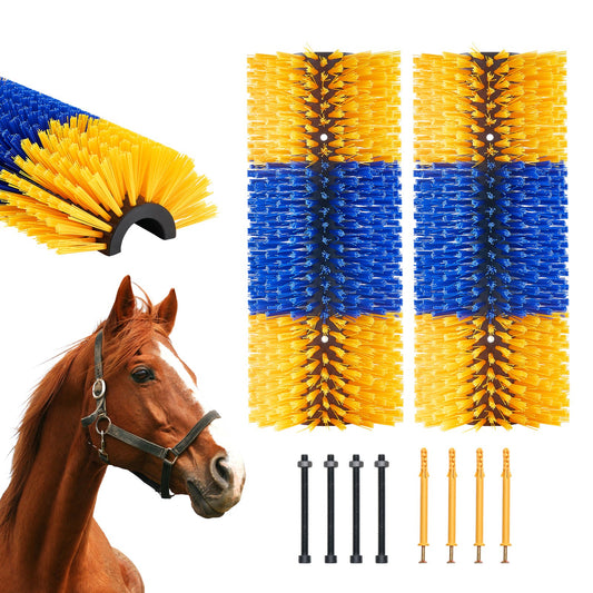 Cattle Scratching Brush 2pcs Itch Relief Horse Scratcher Brush 17.1 inch