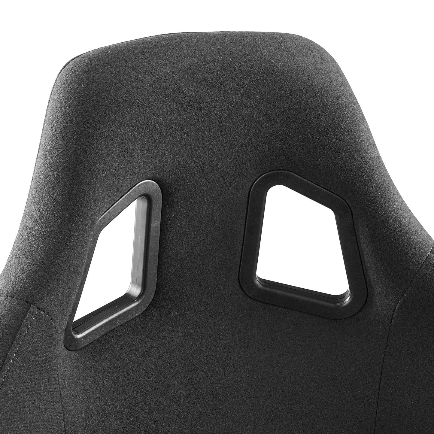 1 Set Racing Seat Integrated Racing Chair with Velour Fabric &amp; Slider