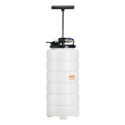 Vätskeutsug, 4 gallon (15 liter), pneumatisk/manuell oljebytare Vakuumvätskeutsug med oljesticka och sugslang, oljeutsugsbytespump för vakuumevakuering av fordonsvätskor