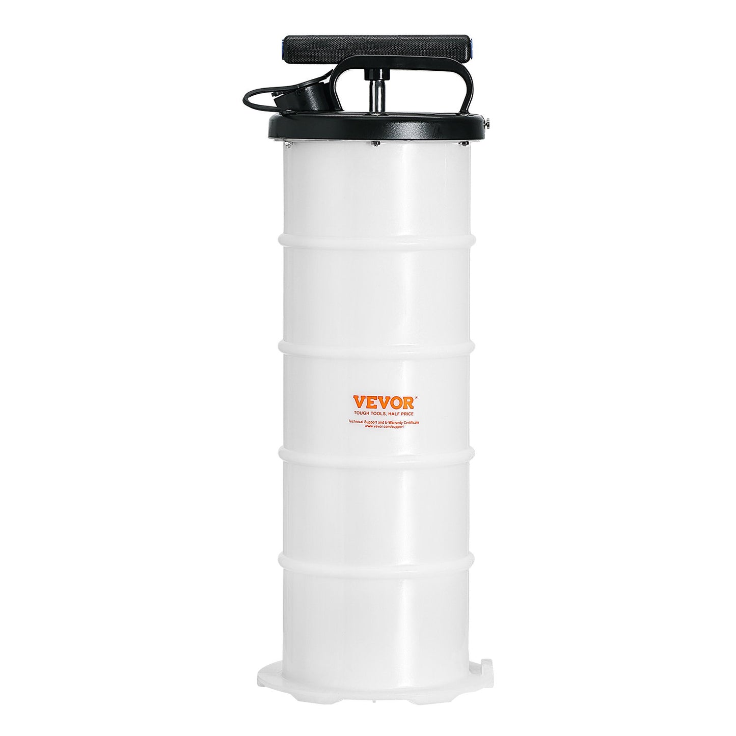 Liquid Extractor, 1.74 Gallons (6.5 Liters), Manual Hand Operated Oil Changer Vacuum Liquid Extractor with Dipstick and Hose, Oil Extraction Pump for Vacuum Evacuation of Automotive Fluids