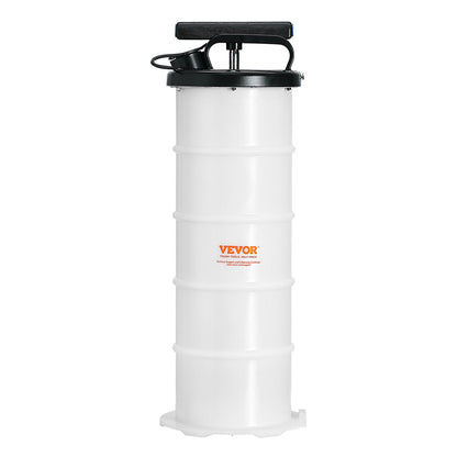Liquid Extractor, 1.74 Gallons (6.5 Liters), Manual Hand Operated Oil Changer Vacuum Liquid Extractor with Dipstick and Hose, Oil Extraction Pump for Vacuum Evacuation of Automotive Fluids