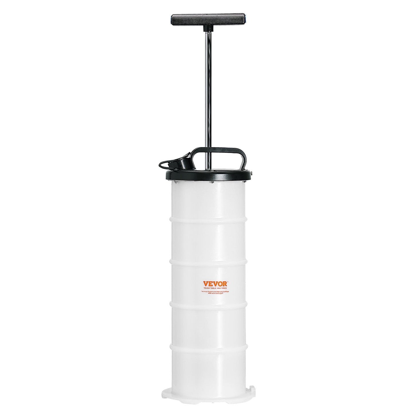 Liquid Extractor, 1.74 Gallons (6.5 Liters), Manual Hand Operated Oil Changer Vacuum Liquid Extractor with Dipstick and Hose, Oil Extraction Pump for Vacuum Evacuation of Automotive Fluids