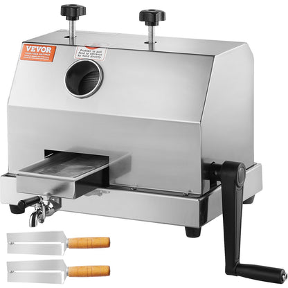 Kommersiell sockerrörsjuicermaskin 110LBS/H Utgång 3 rullar 2,4" inlopp