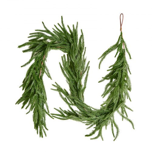 Artificial Norfolk Christmas Garland 1.5m Mantel Christmas Decoration | EU