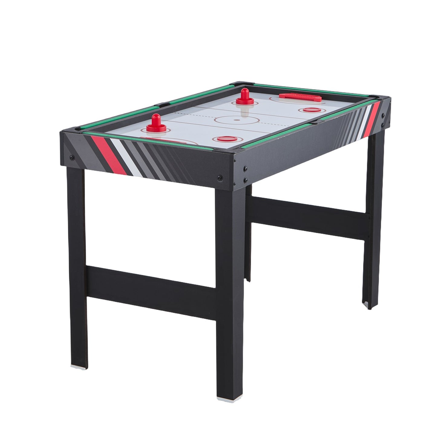 122 cm Air Hockey Table 4-in-1 Combo Game Table Football Ping Pong Billiards