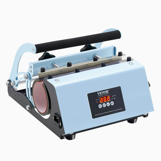 Tumbler Heat Press Machine 11-30oz Mug Press Sublimation Tumblers Blue