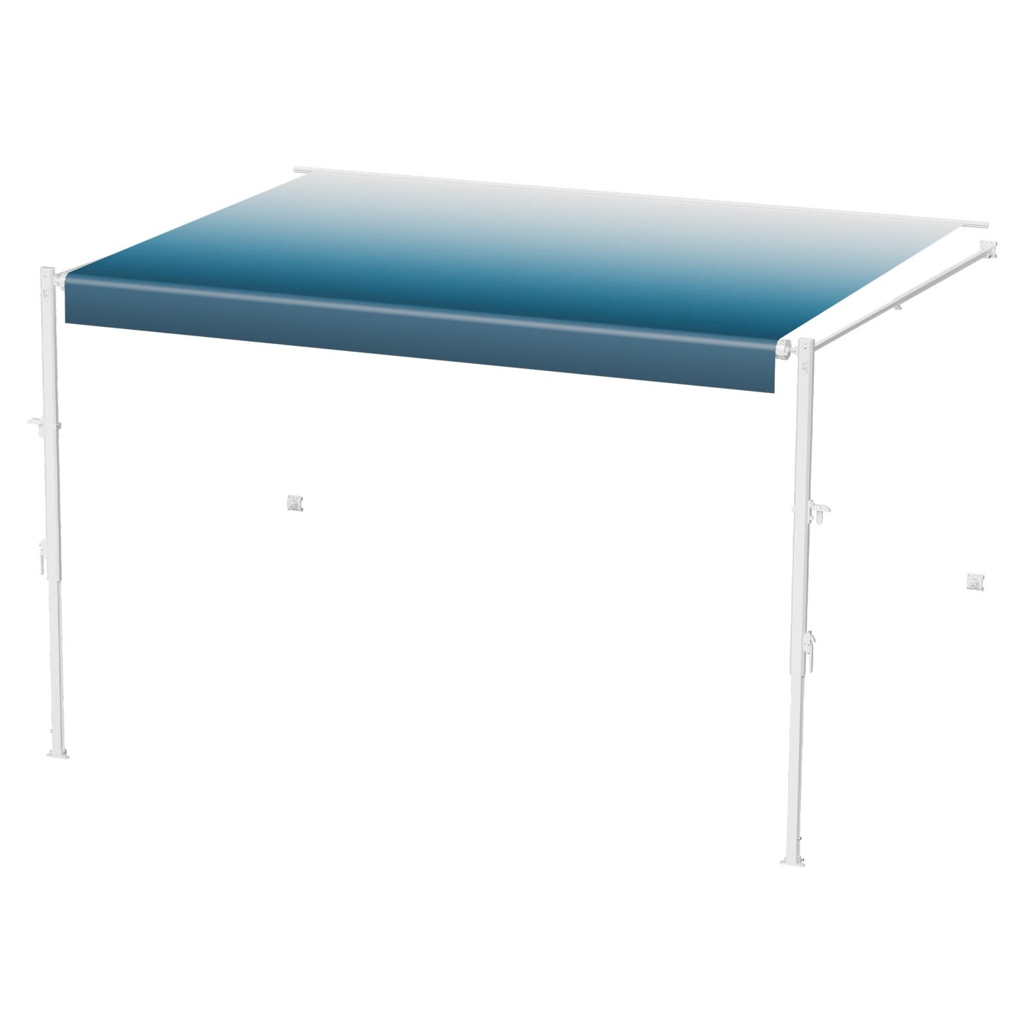 20' RV Replacement Awning Manual Trailer Awning for Most DC12V RVs