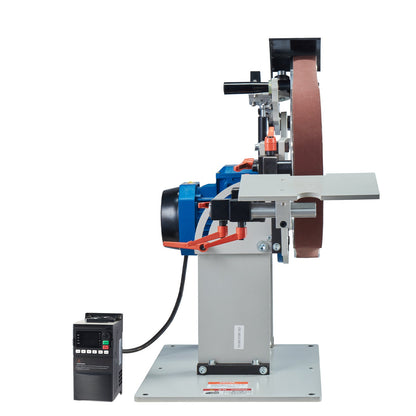 Bandschleifer 72 x 2 Zoll Bandpolierer mit VFD 3 Schleifbacken