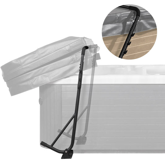 Hot Tub Cover Lift, Spa Cover Lift, Höjd 800 - 1050 mm Bredd 1450 - 2350 mm Justerbar, installerad under på båda sidor, Lämplig för olika storlekar av rektangulära badkar, badtunnor, Spa