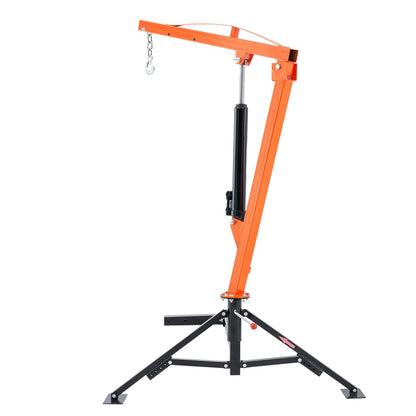 Hydraulic pickup, crane lifting crane 1000 lbs 360° swivel lift lift