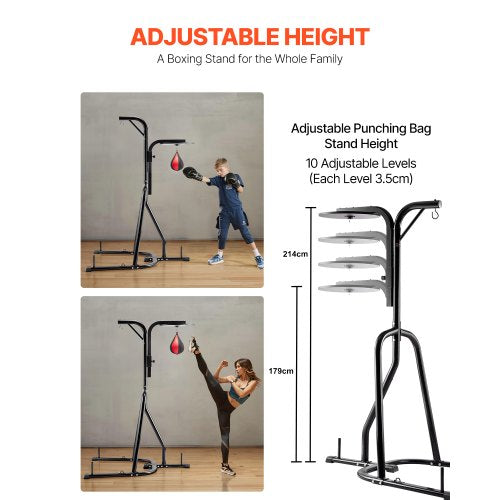 2 i 1 Heavy Duty boxningssäck Ram Boxning Stansning Fitnessställ Stål |  EU