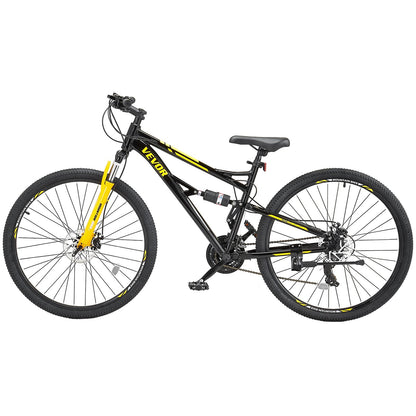 29" mountainbike MTB-cykel 24-växlad fullfjädring Dubbla skivbromsar