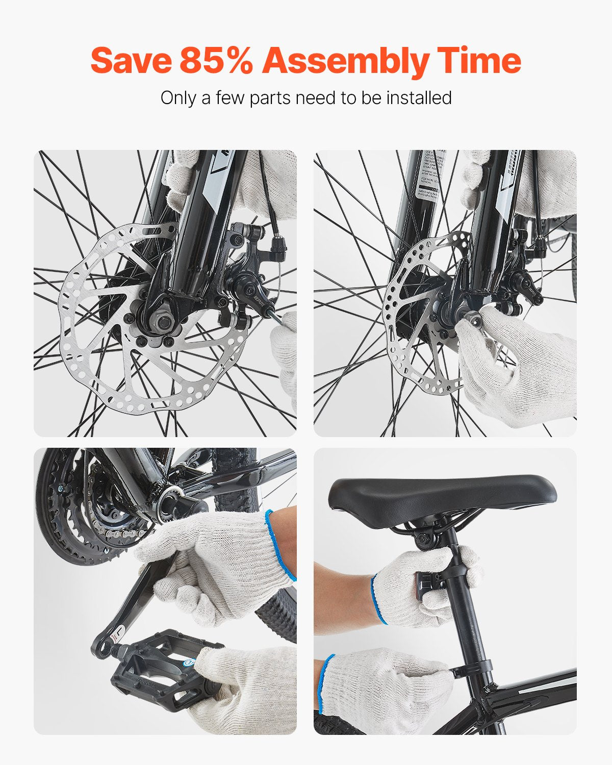 29" Mountain Bike MTB Bicycle Shimano 21-speed front suspension disc brake