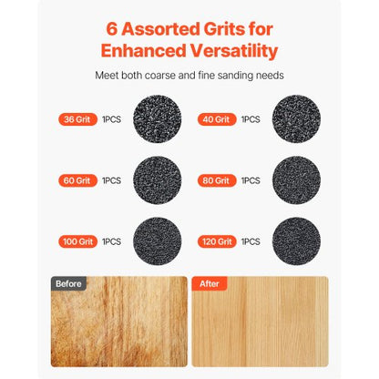 slipband, 50 mm x 1066 mm bandslipband, 6 st (vardera 36 40 60 80 100 120 blandade korn) kiselkarbid för knivslipning, metallbearbetning, kompositer, plastbehandling |  EU