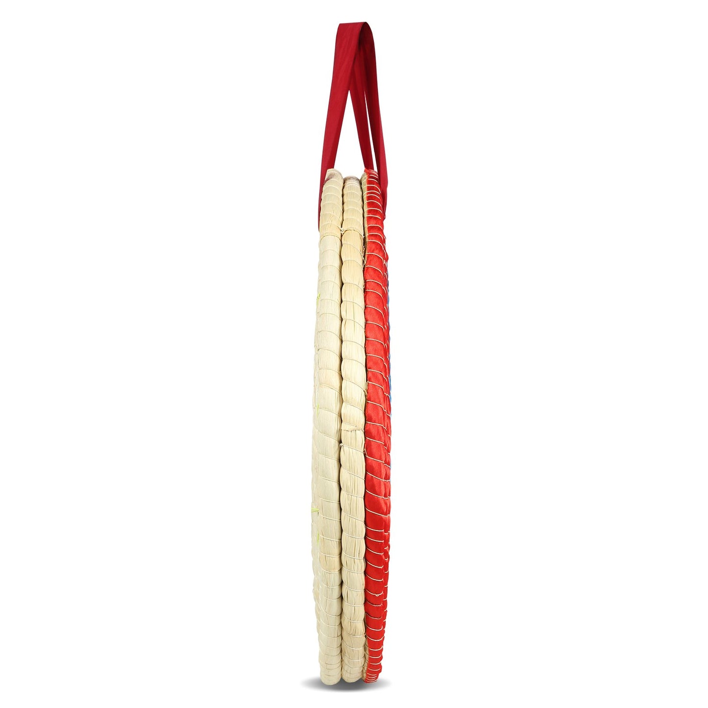 Bågskytte Target, 3 lager 20" Arrow Target, Traditionell Solid Halm Rund Bågskytte Target Target Shooting båge, Handgjorda pilar Target, Färgat repmål för Bakgård Utomhus Jakt Shooting Practice