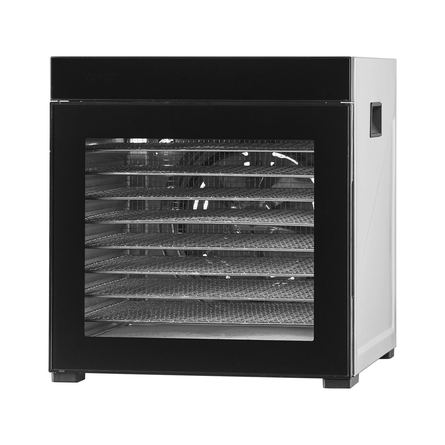 10 brickor mattorkarmaskin rostfritt stål 1000W Jerky frukttorkning