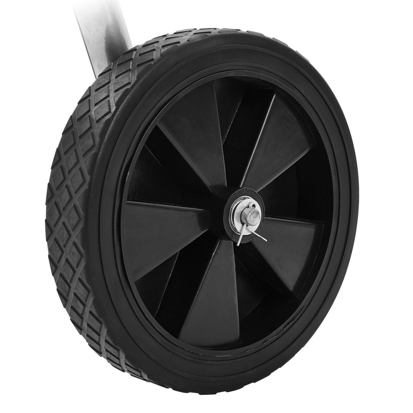 Hose Reel Cart, Holds Up to 175 Feet of 5/8'' Hose (Hose Not Included), Garden Water Hose Carts Mobile Tools with Wheels, Heavy Duty Powder Coated Steel Outdoor Planter for Garden, Yard, Lawn