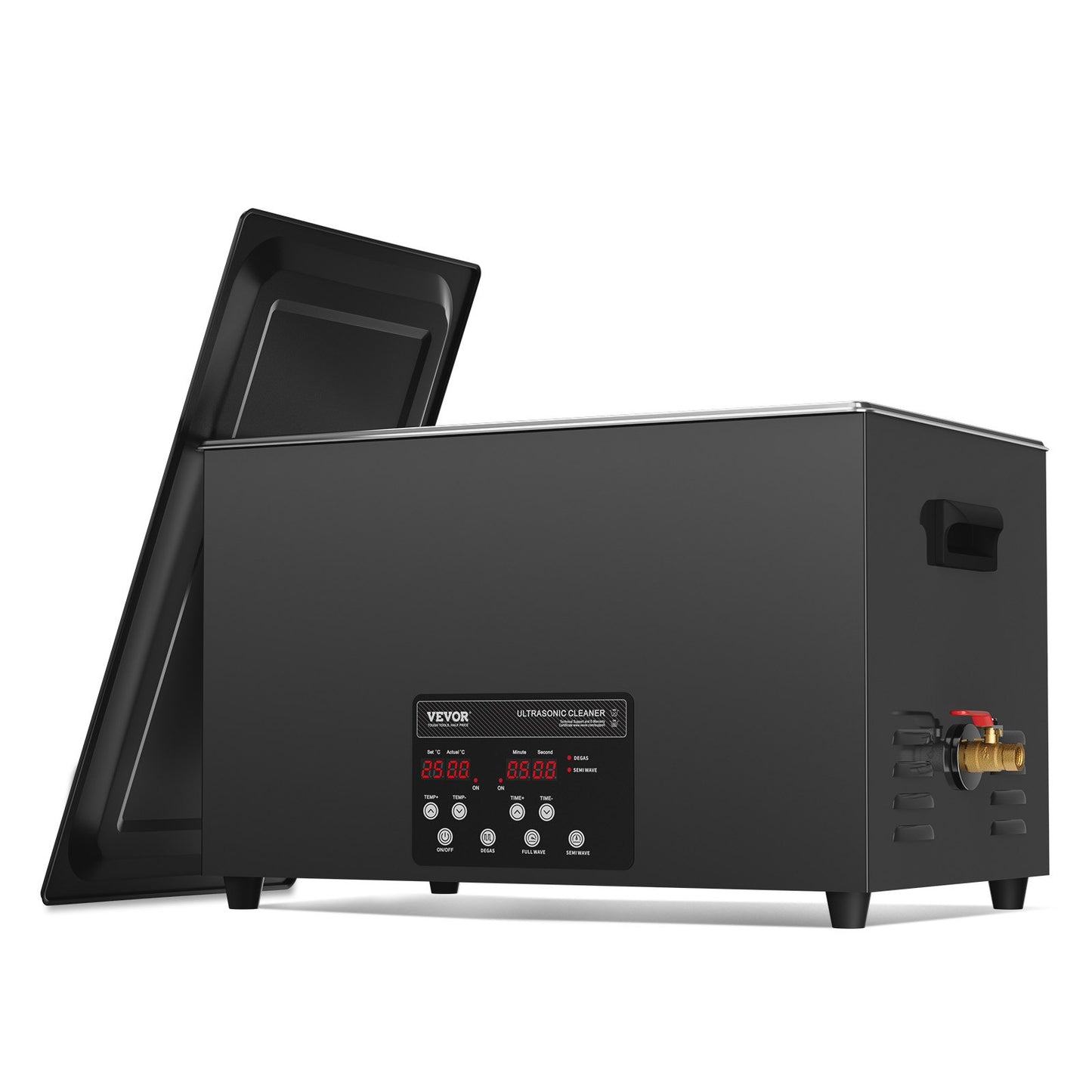 Ultrasonic Cleaner 30L cleaning machine with timer heater and basket 600W