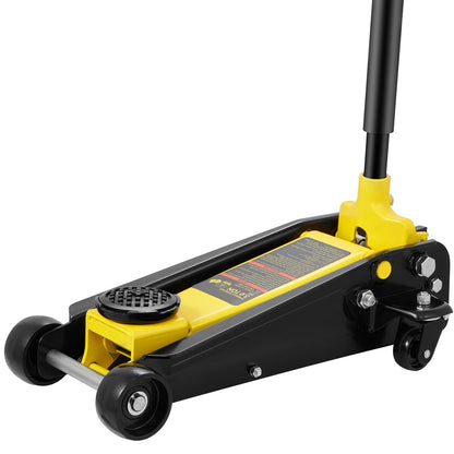 Low Profile Floor Jack 3 Ton Heavy Steel Single Kolv Hydraulpump