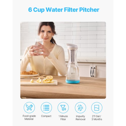 water filter jug 6 cups glass water filter jug 211 gallon