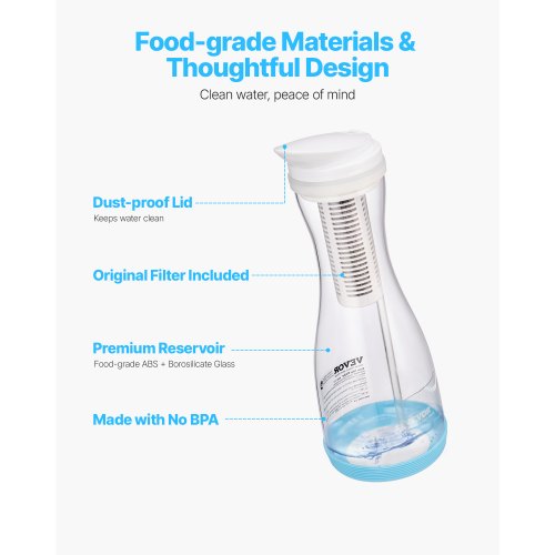 water filter jug 6 cups glass water filter jug 211 gallon