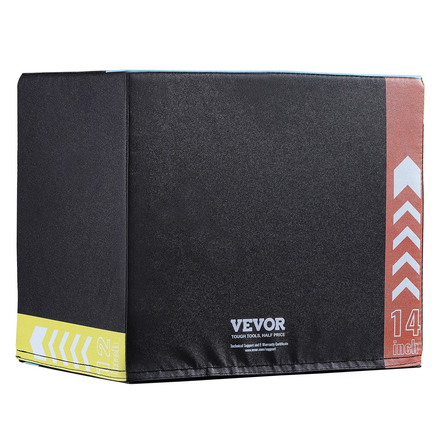 16/14/12 Inch 3 in 1 Plyometric Jump Box Fitness Training Plyo Box Cotton