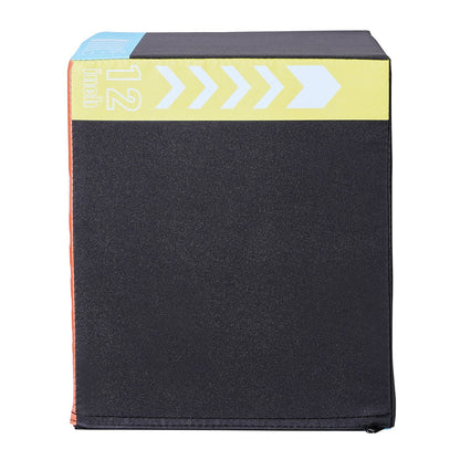 16/14/12 Inch 3 in 1 Plyometric Jump Box Fitness Training Plyo Box Cotton