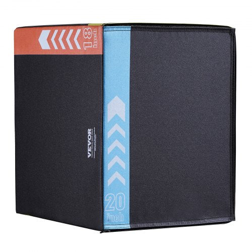 20/18/16 inch 3 in 1 plyometric jump box fitness exercise plyobox cotton