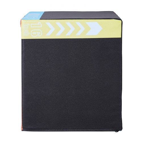 20/18/16 inch 3 in 1 plyometric jump box fitness exercise plyobox cotton