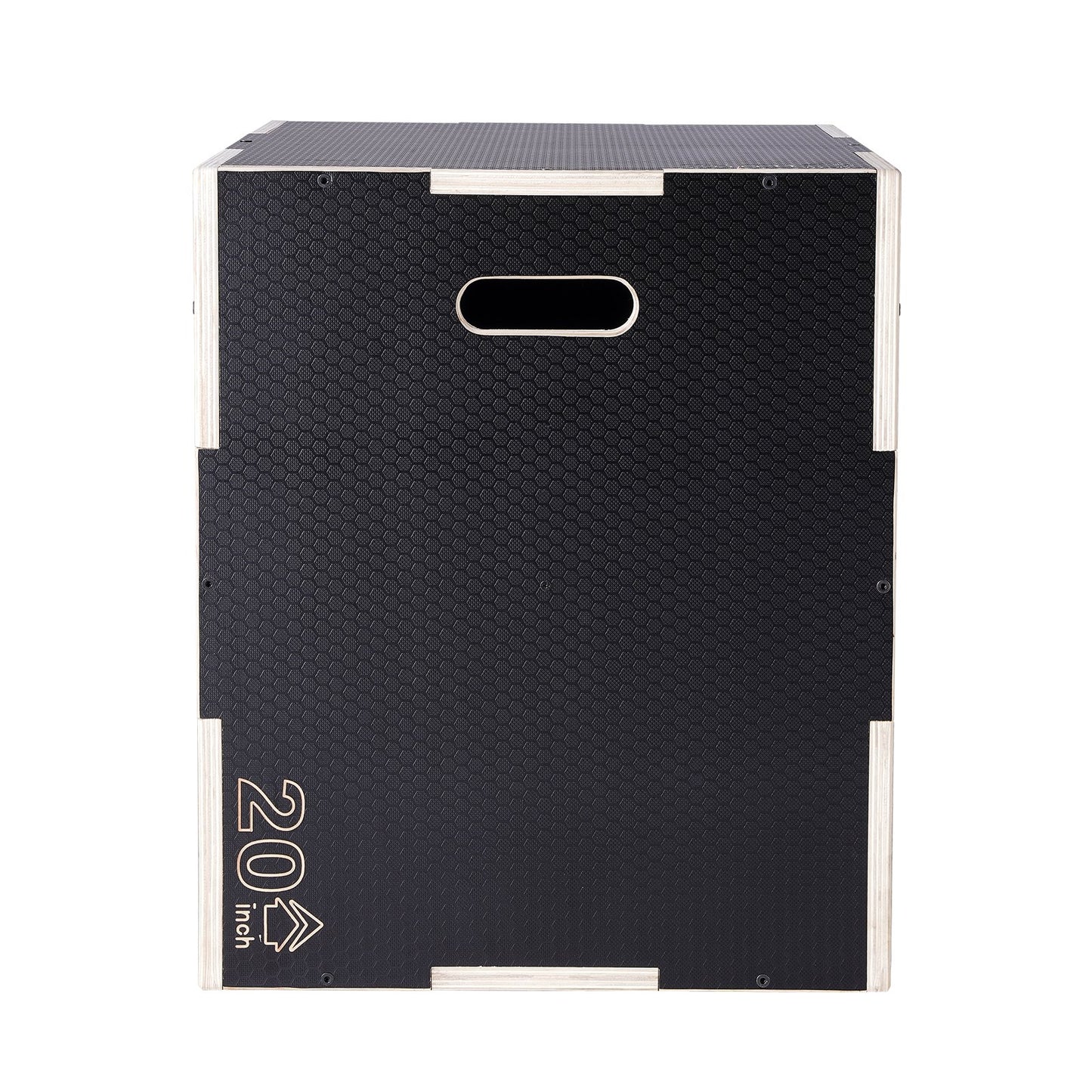 3 in 1 Plyometric Jump Box, 30/24/20 inch Plyo Box, Platform &amp; Jumping Agility Box, Anti-Slip Fitness Exercise Step Up Box for Home Gym Workout, Cardio Strength Training, Black