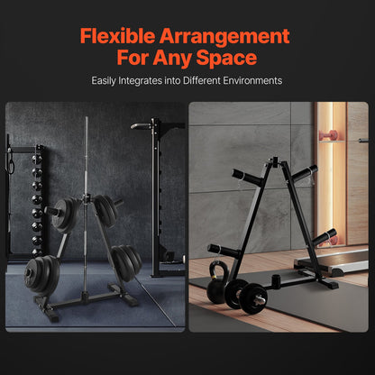 Weight Plate Stand Weight Plate Tree Home Gym Barbell Storage Rack 2 Inch