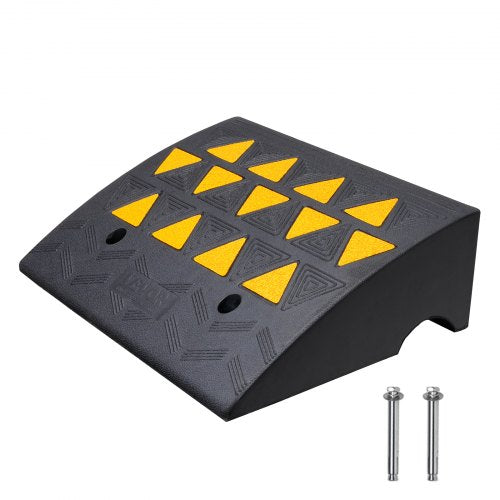 Rubber curb ramp Driveway ramp for curb 15.2 cm Height 49.1 cm Width 15 tons