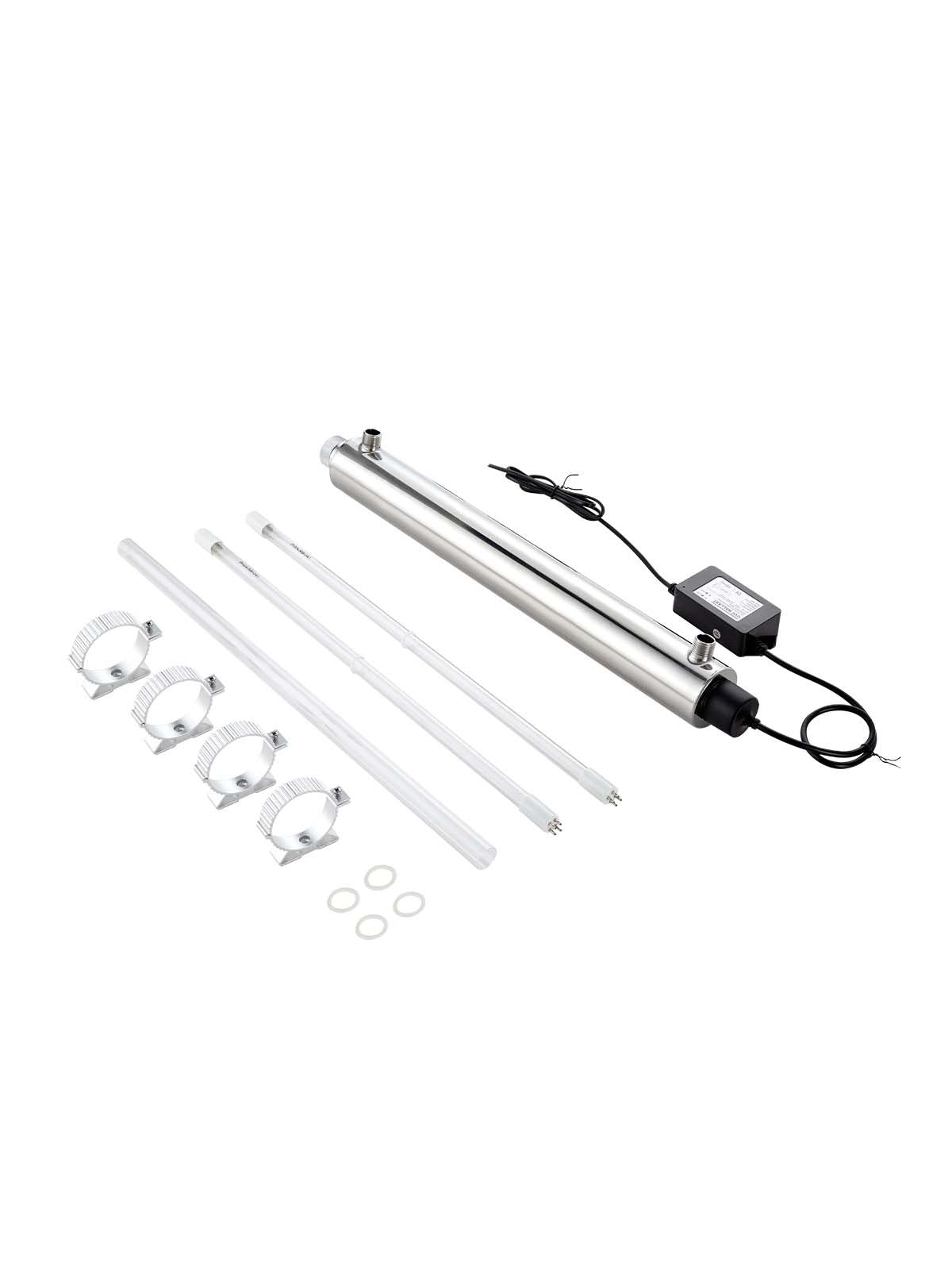 220V 25W UV vattenrenare 6GPM Ultraviolett vattenrenare filter