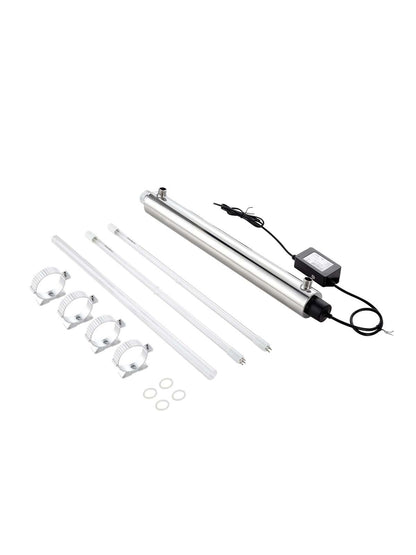 220V 25W UV vattenrenare 6GPM Ultraviolett vattenrenare filter