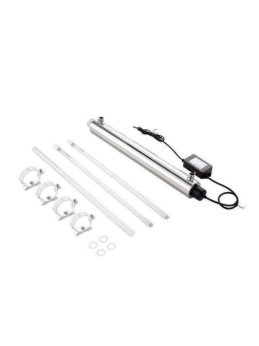 220V 25W UV vattenrenare 6GPM Ultraviolett vattenrenare filter