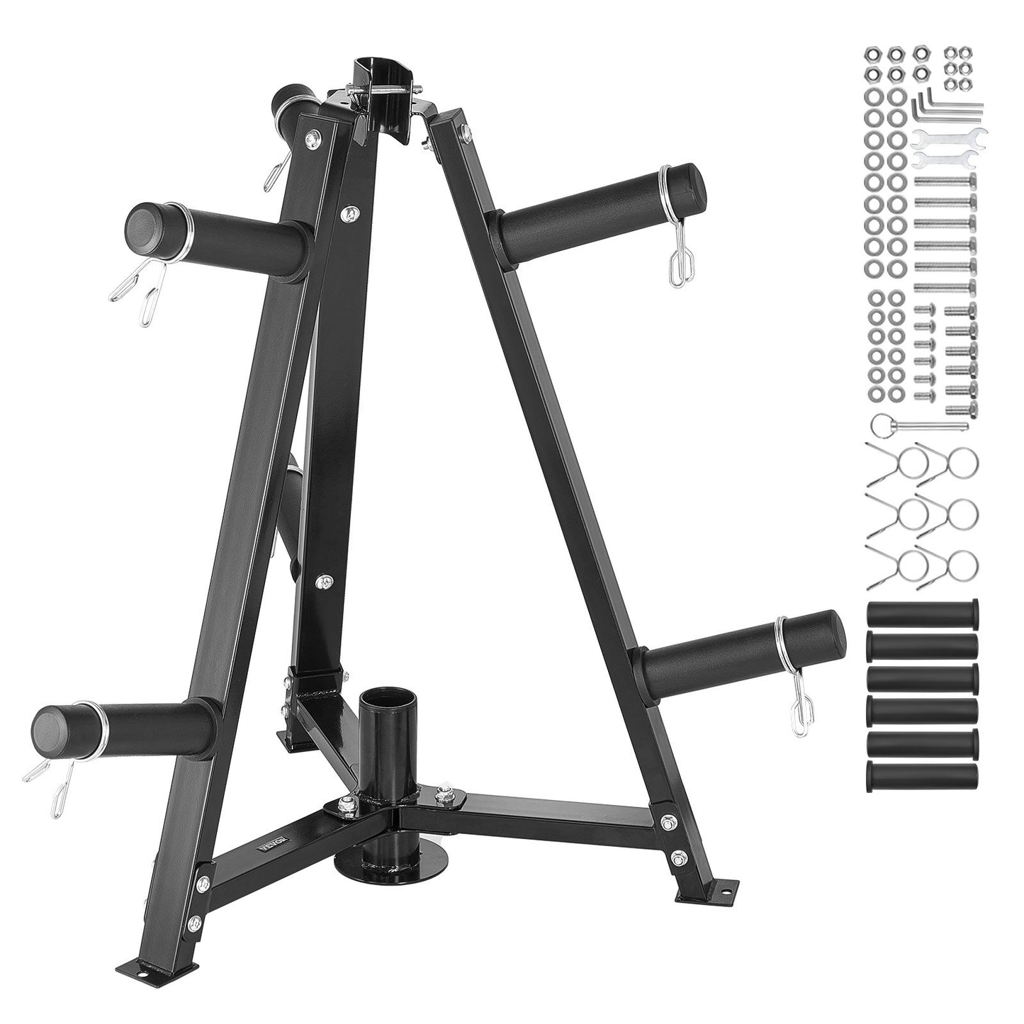 Hantelscheibenständer, Hantelscheibenbaum, Home Gym Langhantel-Lagerregal, 5,1 cm
