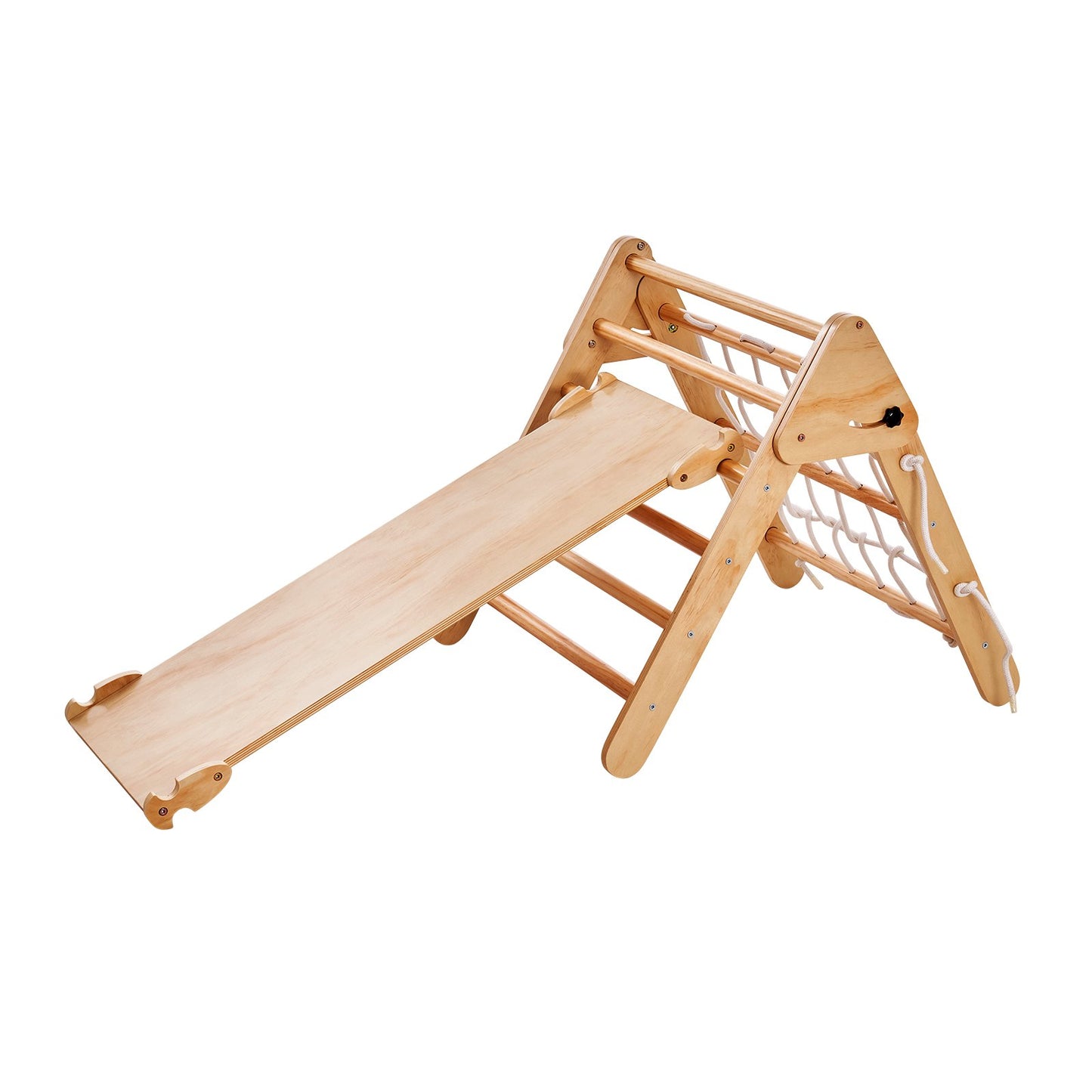 Pikler Triangel Set 4 i 1 Montessori klätterleksaker för småbarn 1-3 år