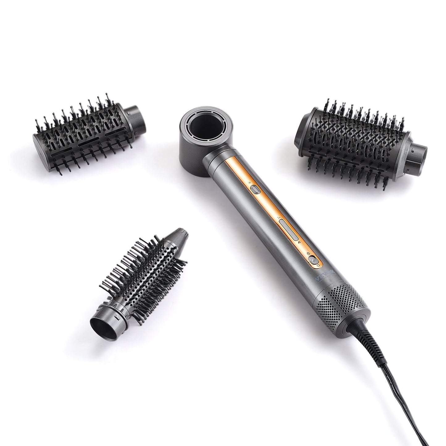 Hair Dryer Brush 4-in-1 Professional Multi Hair Styler for Drying Curling
