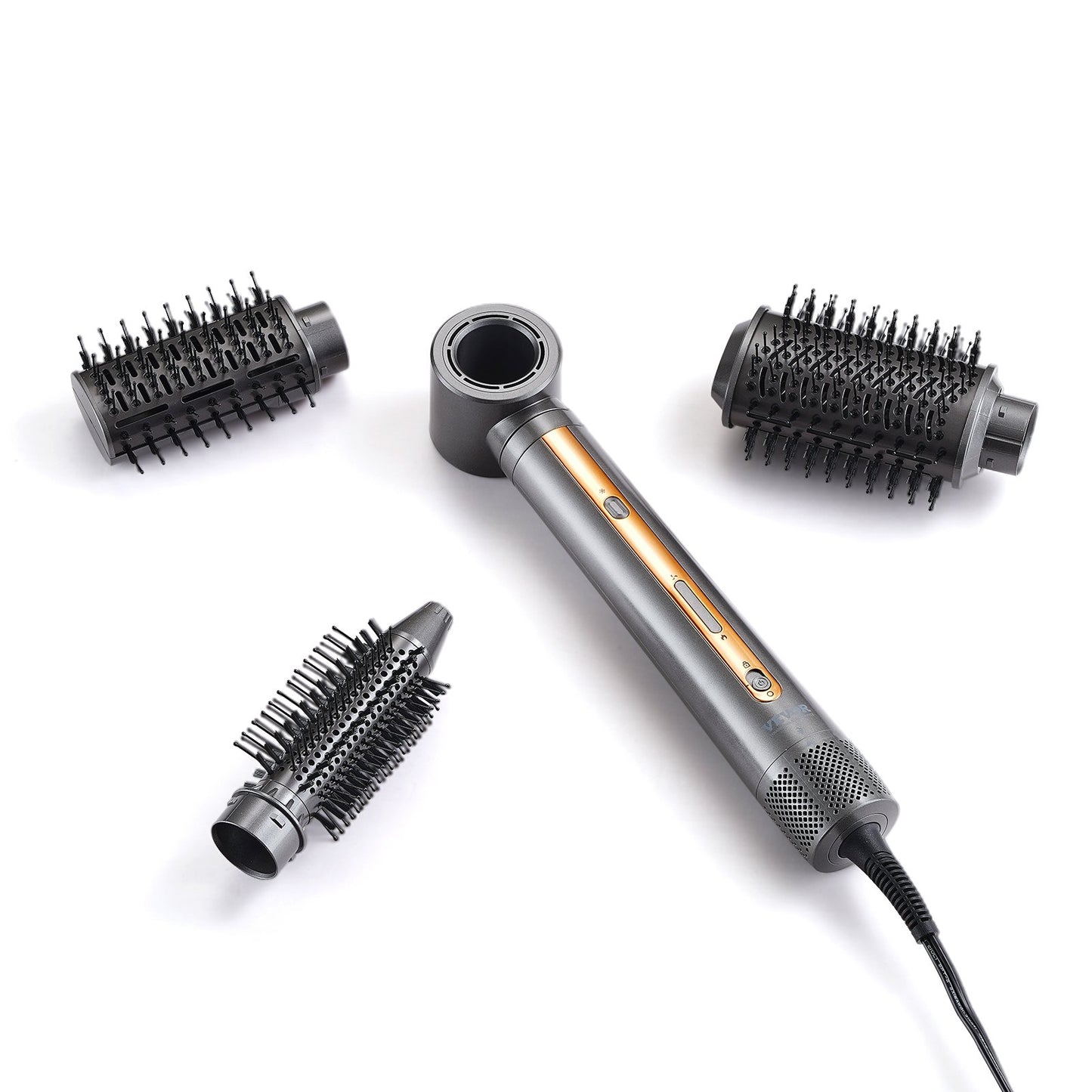 Hair Dryer Brush 4-in-1 Professional Multi Hair Styler for Drying Curling