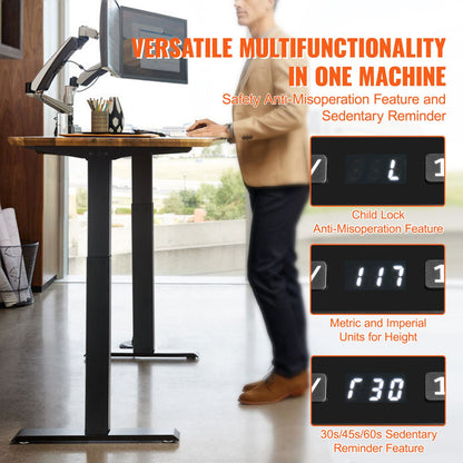 Elektrischer Stehpultständer Verstellbarer 70-117 cm H Ständer Workstation