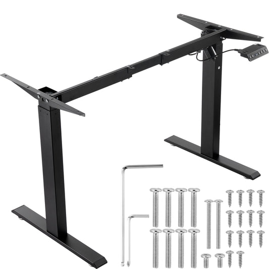 Elektrisk Ståbord Stativ Justerbar 70-117 cm H Stativ Arbetsstation