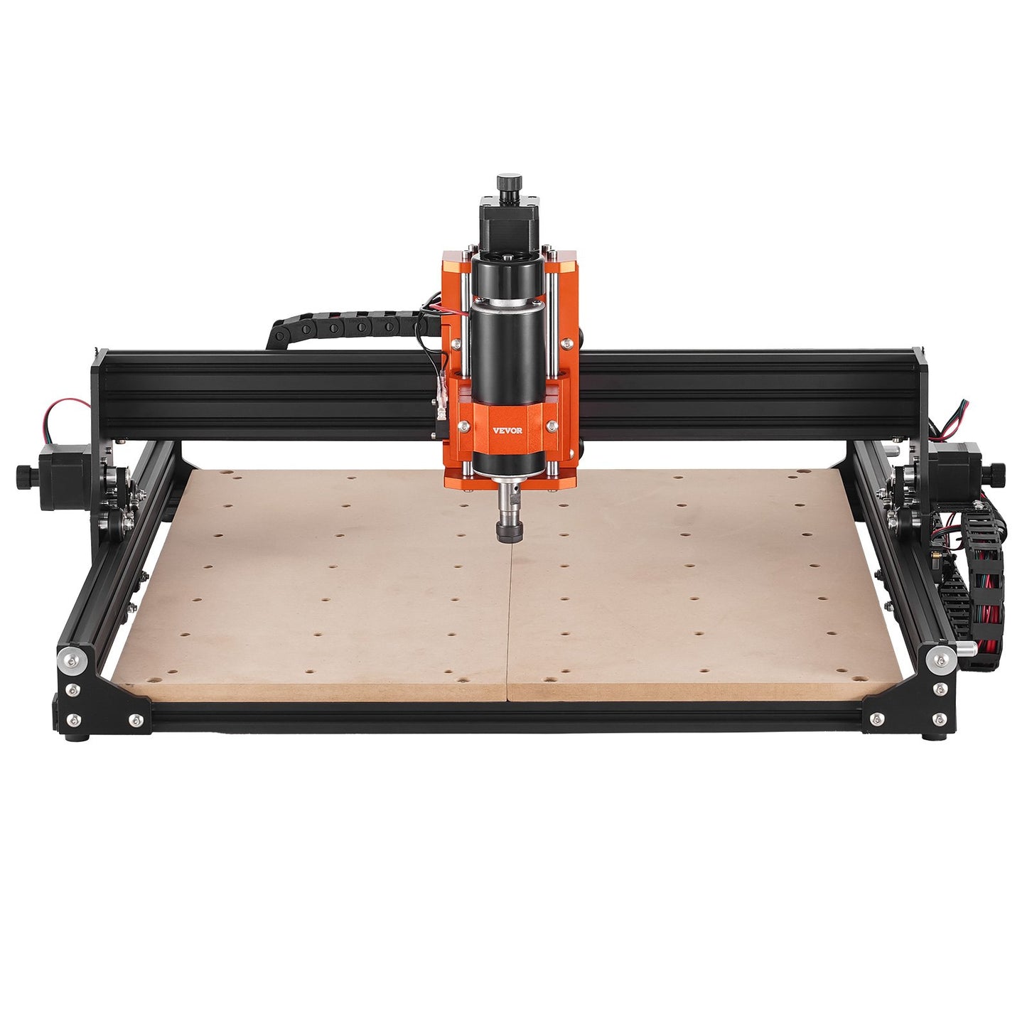 CNC-fräsmaskin, 400x400x60mm arbetsyta, 300W gravyrmaskin, 3-axlig GRBL-kontroll Trägravyr Sniderfräsmaskinsats 1200RPM med offlinekontroll för trä, akryl, MDF, PVC, plastskum