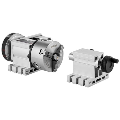 Indexeringsdel K11-100mm 3-käftad chuck bakstycke för CNC-fräsning