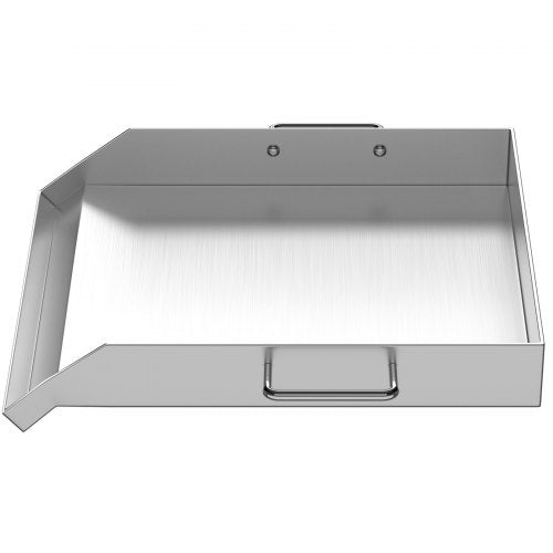 quadratische Grillplatte 16 x 18 Zoll Edelstahl-Grillplatte Flachgrill Dreifachbrenner-Herd Grillplatte Flachplatte für Dreifachbrenner-Herd im Freien | EU