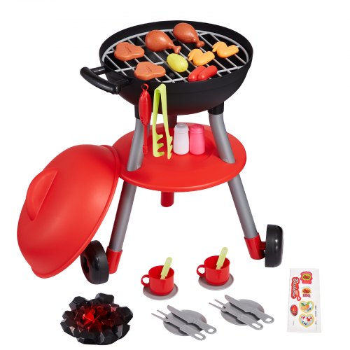 28 ST Barn BBQ Grill Lekset Matlagning Grill Leksaksset Låtsas ljudljus |  EU
