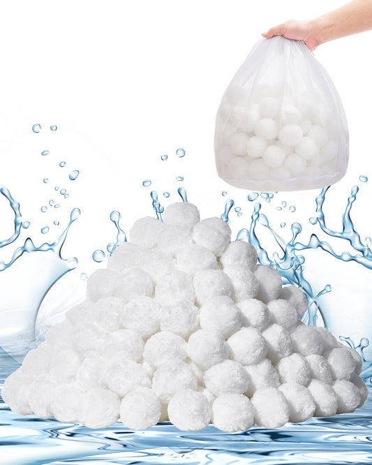 Pool Filter Balls for Sand Filter Pump 3.5 lbs Reusable for Pool