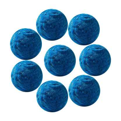 Pool Filter Balls for Sand Filter Pump Pool 3.1 lbs Reusable Blue
