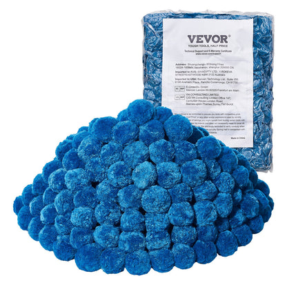 Pool-Filterbälle für Sandfilterpumpe, Pool, 1,8 kg, wiederverwendbar, blau
