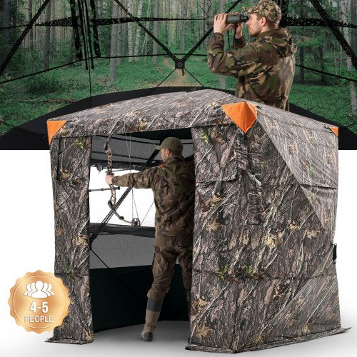 Portable hunting curtain transparent ground curtain for deer, carrying bag for 4-5 people | EU
